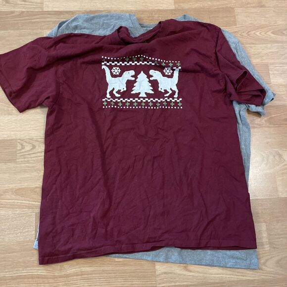 Mens Christmas Shirt LOT Size XL Lot Of 6 Tees ELF Star Wars Santa - Picture 13 of 15